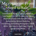 Microgreens Masterclass: From Seed to Sale GROW & SELL Microgreens