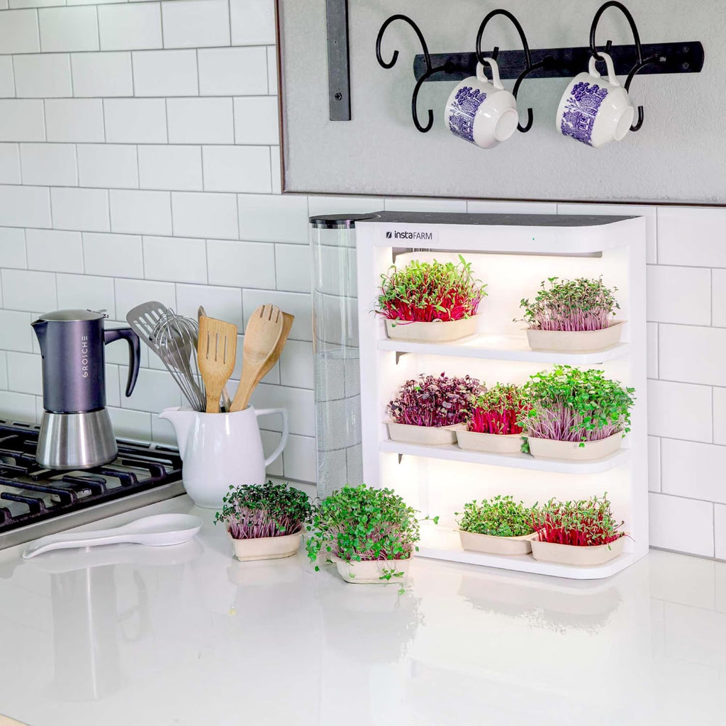 InstaFarm Auto Watering Microgreens Grow Machine